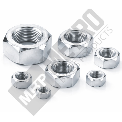 Brass Hex Nuts (E.Tin)